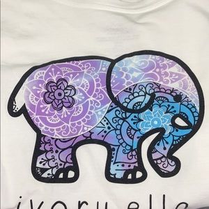 White ivory Ella t shirt